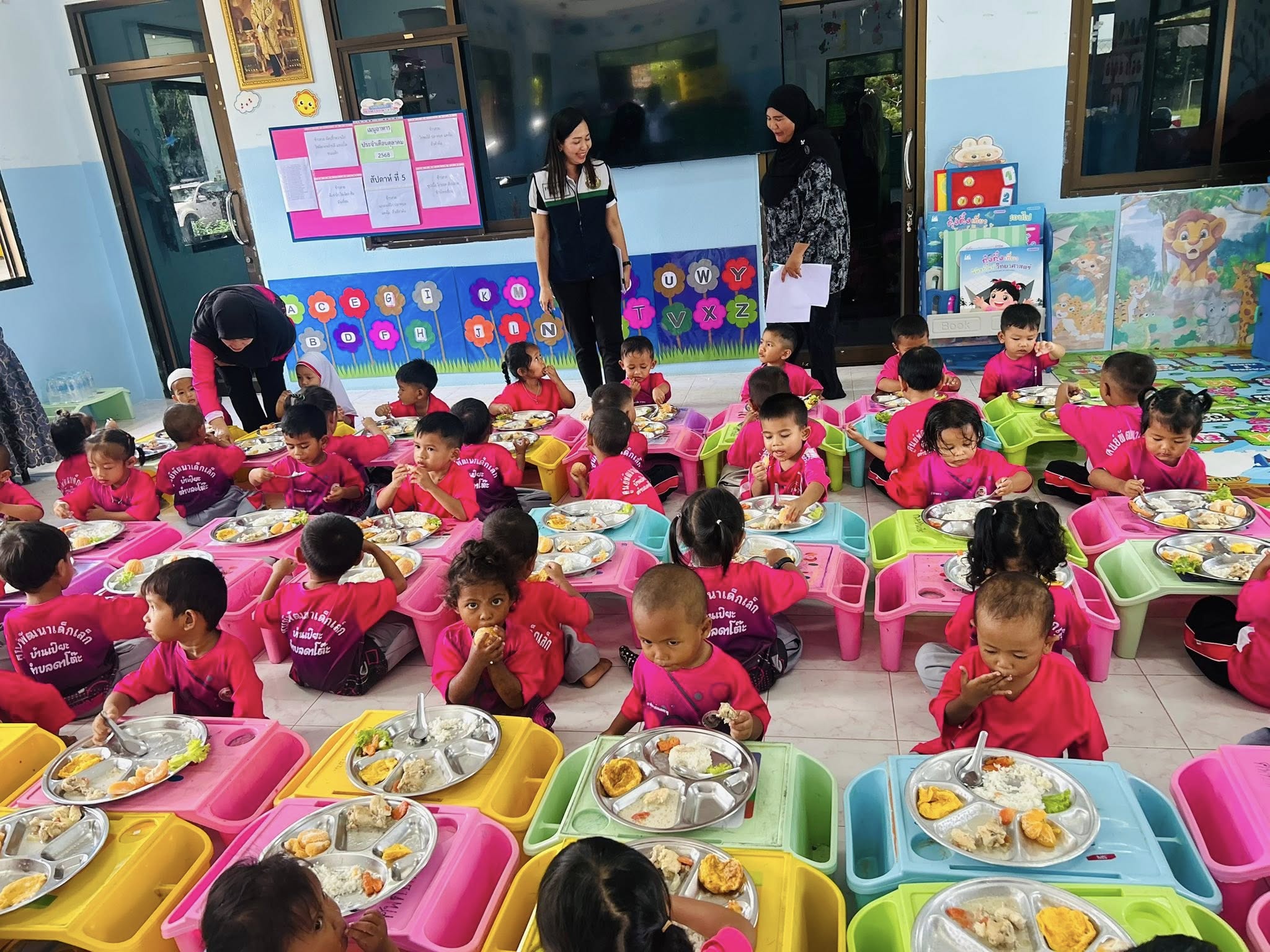 ติดตาม ตรวจสอบ และประเมินผลการดำเนินงานโครงการอาหารกลางวันของสถานศึกษาสังกัดอปท. ระดับอำเภอ